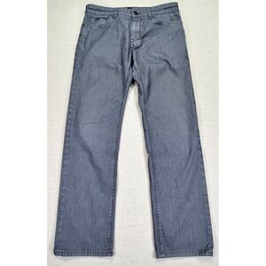 BOSS HUGO BOSS‎ Men's 32 Grey Dress Jeans Straight Leg